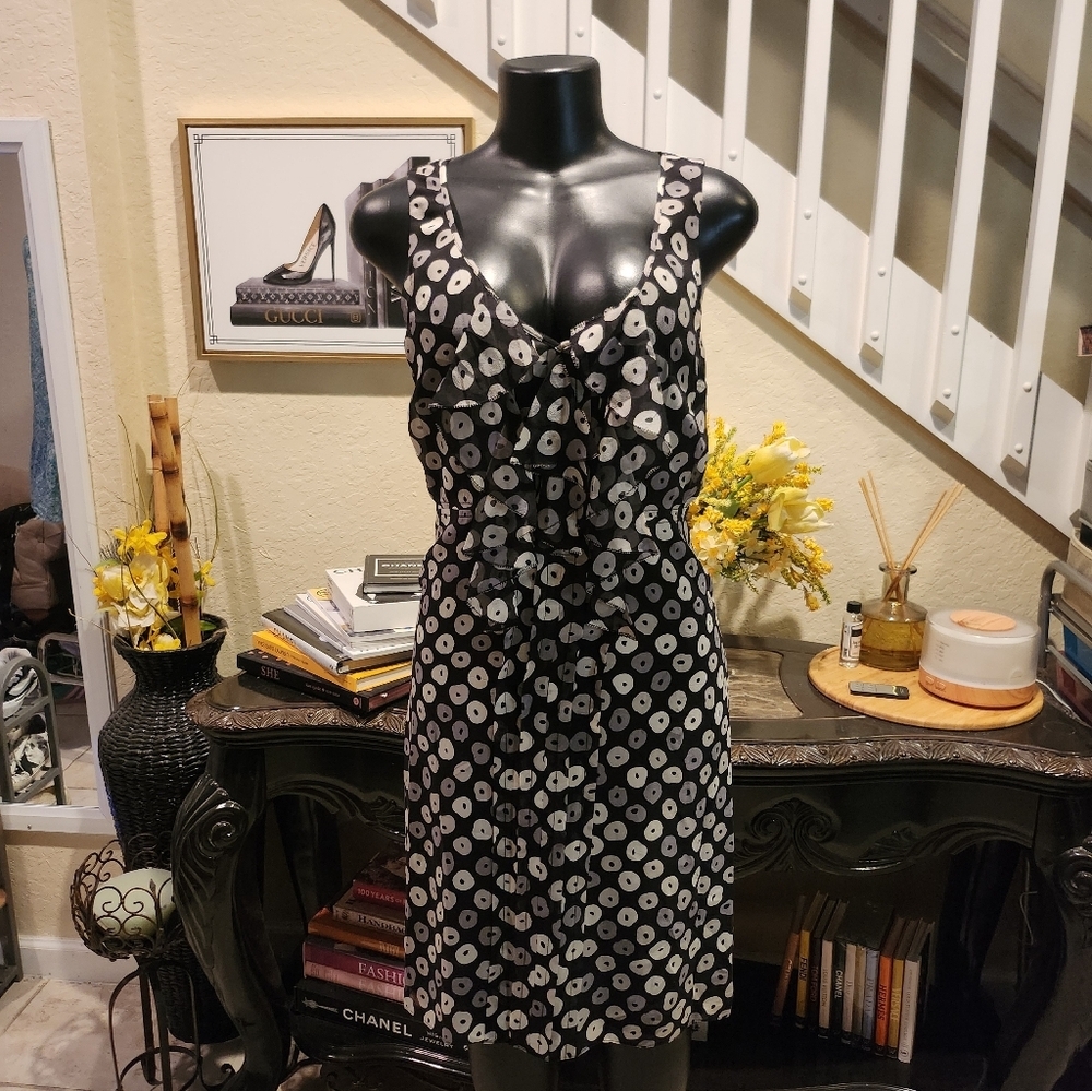 Tory Burch Ruffles Silk Dress size 6